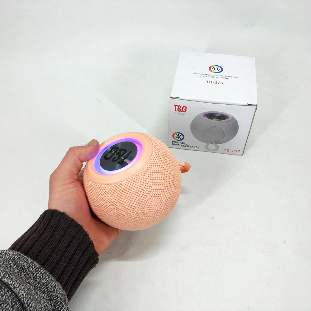 Колонка з rgb світломузикою TG337, Колонка для вечірок з ду Bluetooth бюджетна PI-95 Львів - фото 3