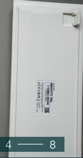 Ігрова Клавіатура HATOR Gravity TKL White. Київ - фото 5