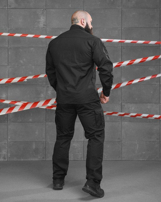 Тактичний костюм guard чорний НП5230 Одеса - фото 3