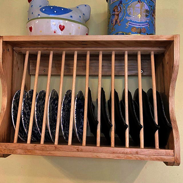 Полка для тарелок и блюд 