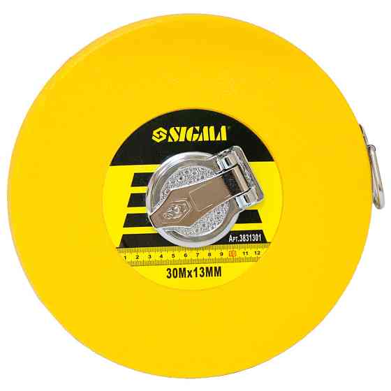 Sigma Рулетка стекловолокно 30м×13мм SIGMA (3831301) Київ