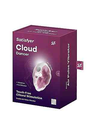 Вакуумний вібратор Cloud Dancer red_print Sex Aura Київ