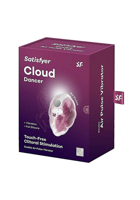 Вакуумний вібратор Cloud Dancer red_print Sex Aura Київ - фото 1