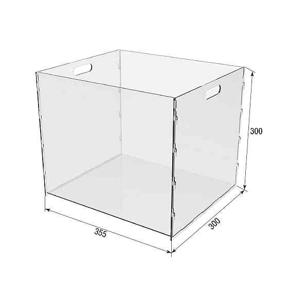 Коробка акриловая EKOSTAR 355х300х300 Киев