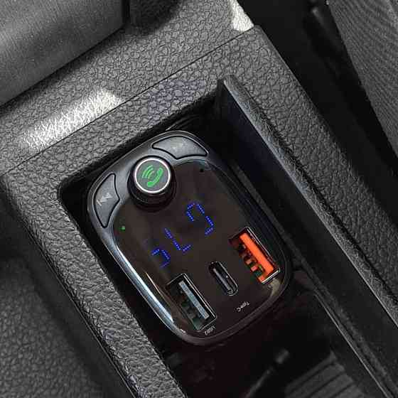 Автомобильное зарядное устройство для Baseus FM Launcher S-13 2USB + Type-C черный Львов