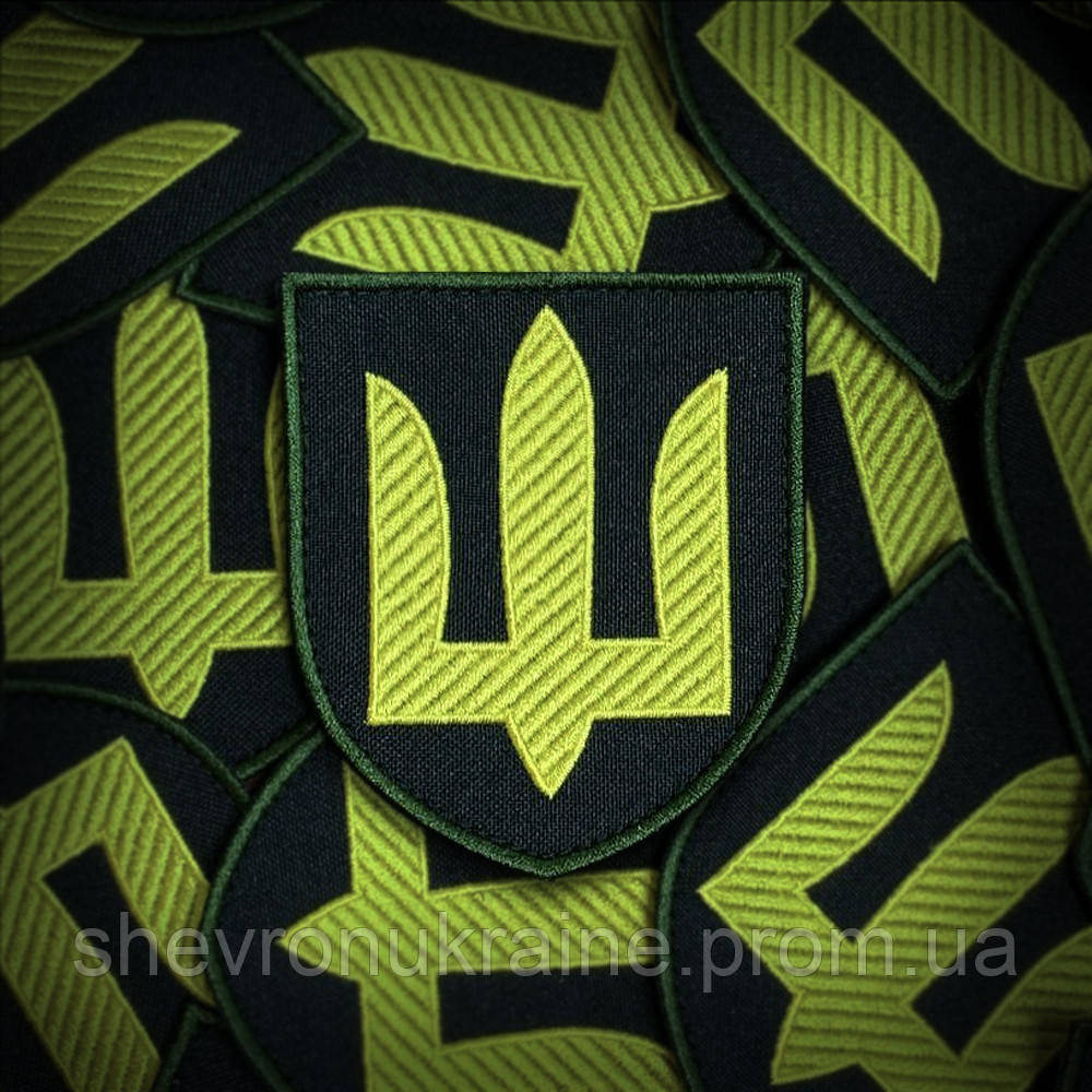 Шеврон Танковые войска (Форма щит. На липучке) Размер 8x7см Киев - изображение 1