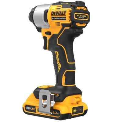Шуруповерт DeWALT 18 В XR Li-lon, 2x2Ah, бесщеточный, 192 Нм, TSTAK (DCF840D2T) Винница
