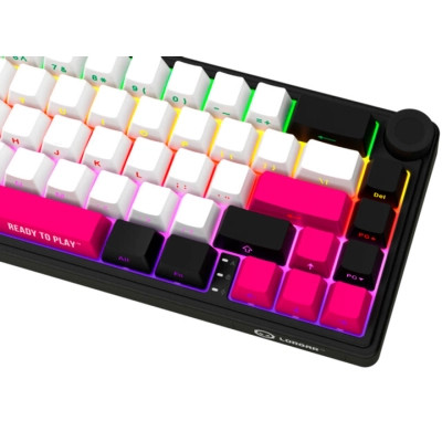 Клавіатура Lorgar KBP70MW Pro RGB Wireless/Bluetooth/USB UA Black/red (LRG-KBP70MW-BK-US) Вінниця - фото 12