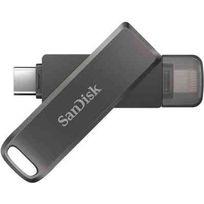 USB флеш накопитель SanDisk 64GB iXpand Drive Luxe Type-C /Lightning (SDIX70N-064G-GN6NN) Винница