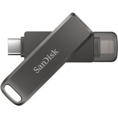 USB флеш накопитель SanDisk 64GB iXpand Drive Luxe Type-C /Lightning (SDIX70N-064G-GN6NN) Винница - изображение 2