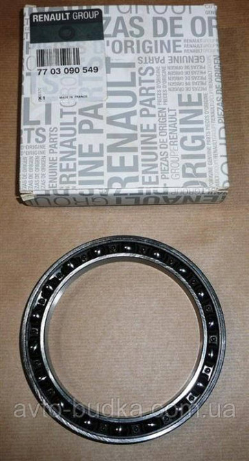 Підшипник КПП на Renualt Kango II (100X130X15.3) Renault (оригінал) 7703090549 Київ - фото 1