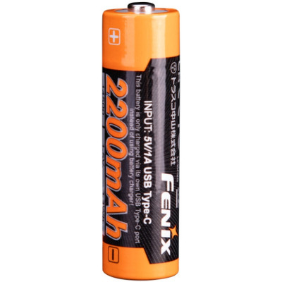 Акумулятор Fenix 14500 2200 мАг Type-C (ARB-L14-2200U) Вінниця - фото 4