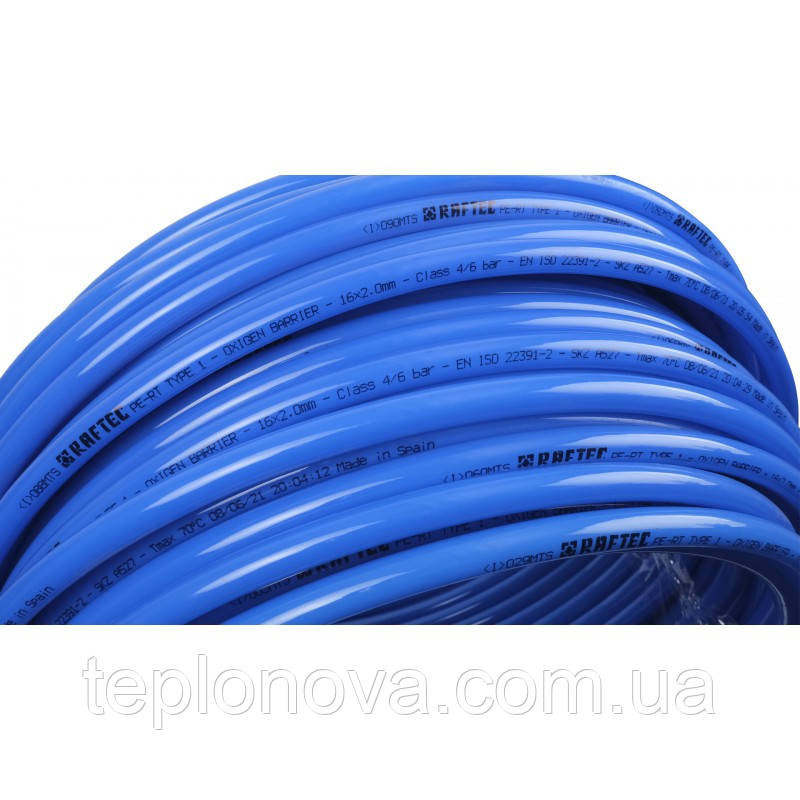 Труба для Теплого Пола PE-RT RAFTEC Blue 16×2.0 Черновцы - изображение 9