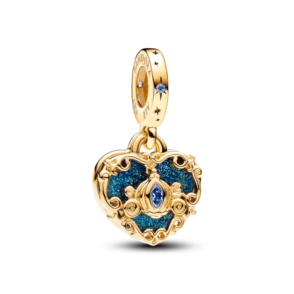 Срібна намистина Pandora Серце та карета Попелюшки 763072C01 MasterSem Київ - фото 1