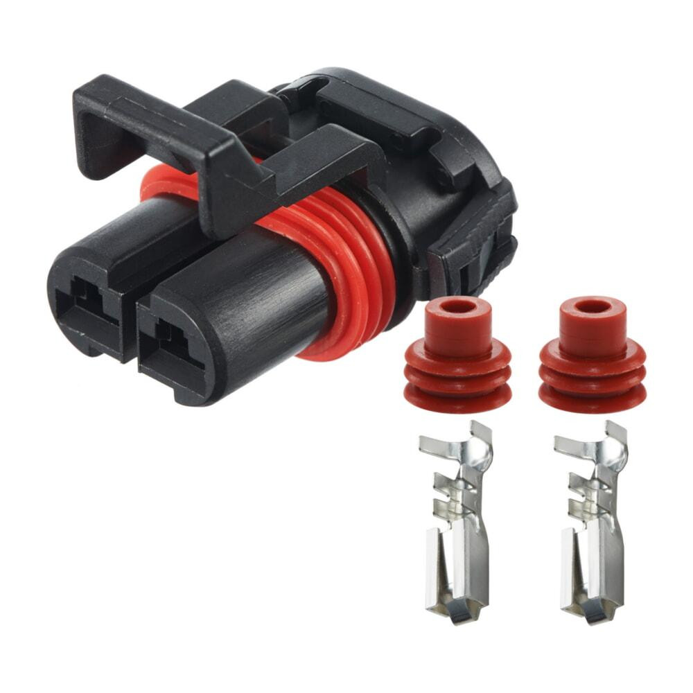 Разъем коннектор 2-кон., Резистор Вентил, Охлаждения Радиатора, 12052613, APTIV (Delphi) Buick, Cadillac, Chevrolet, Daewoo 40357 Киев - изображение 1