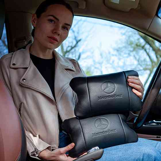 Подушка для комфорту в авто Mercedes-Benz Мерседес, Підголівник для сидіння автомобіля ZF-89 Львів