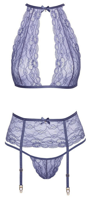 Комплект сексуальный Kissable Suspender Set S/M Sex Aura Киев - изображение 4
