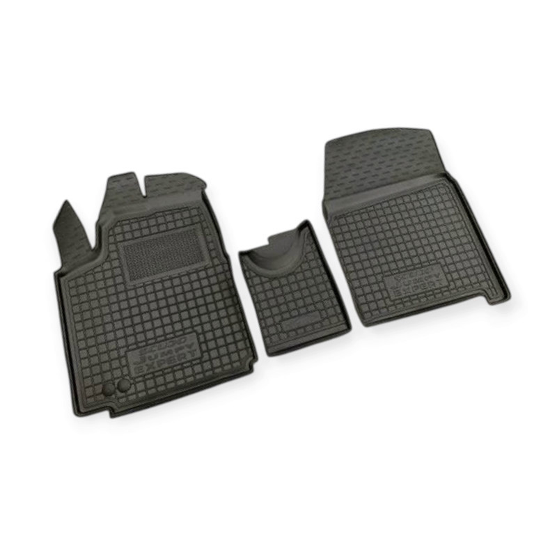 Килимки fiat scudo, Пежо expert, citroen jumpy 2007-2016 2.0 борт 2,5см, з перемичкою, 5шт салону Мукачево - фото 1