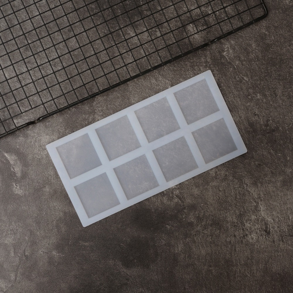 Молд силиконовый Квадраты 226 на 113 мм серый Киев - изображение 3
