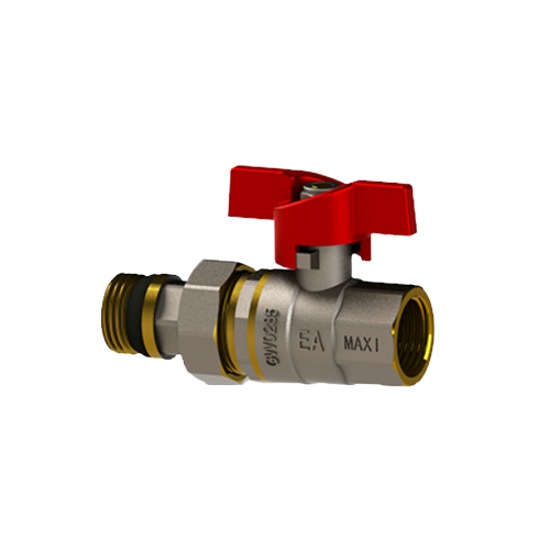 Кран шаровий Американка для води d15мм 1/2" EA Maxi EuroAqua Житомир