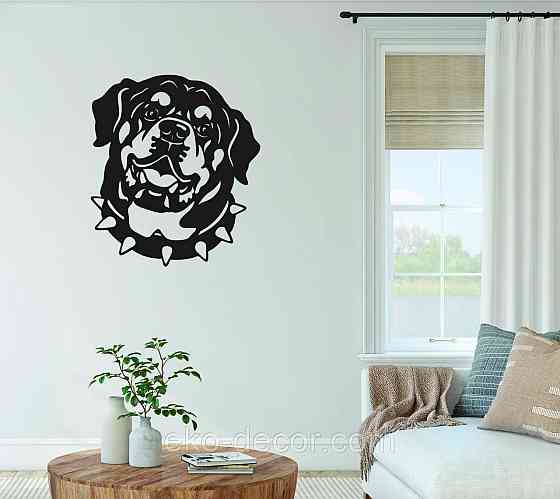 Декоративне настінне Панно  «Ротвейлер» , Декор на стіну Київ