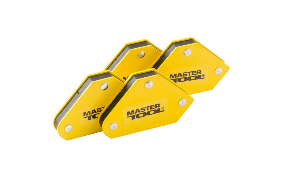 MASTERTOOL Набір магнітів для зварювання MASTERTOOL 4 кг 45°/90°/135° 4 шт 81-0204 Киев - изображение 5