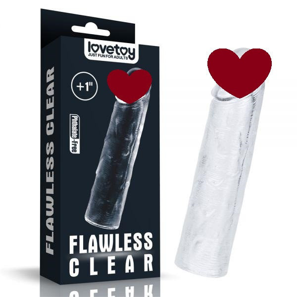Насадка без вібрації Add 1" Flawless, Clear Sex Aura Київ - фото 1