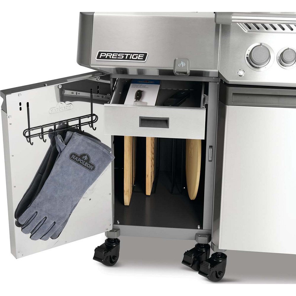 Тумба для газового гриля Napoleon Prestige V/VX из нержавеющей стали 2 шт 68003 Код: 013232 Ровно - изображение 10