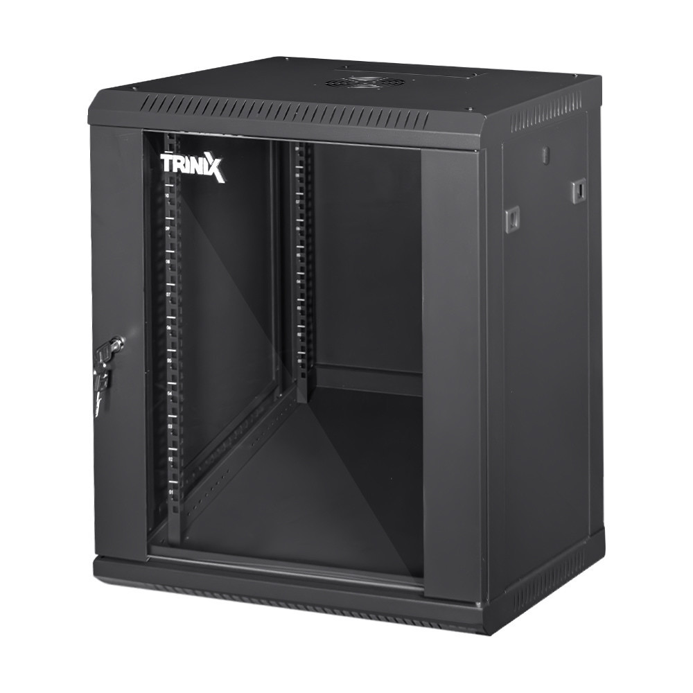 Комутаційна шафа TRX-12U/600x450x637 Black Trinix Київ - фото 1