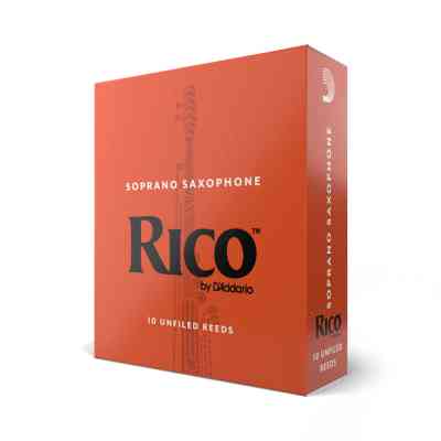 Тростина для саксофона D&apos;Addario Rico - Soprano Sax #2.0 - 10 Pack (RIA1020) Вінниця