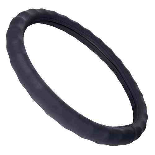 Чохол на кермо VL121022 BK M шкіряний чорний з одним швом Харків