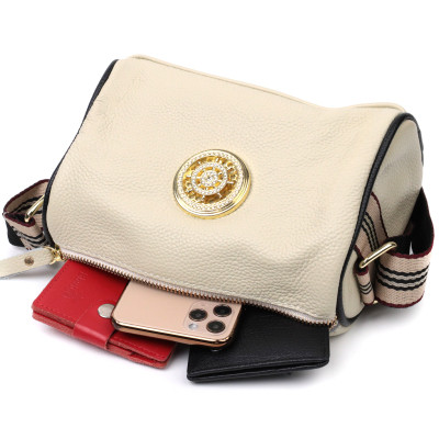 Сумка Vintage З натуральної шкіри Біла (22264) Вінниця - фото 9