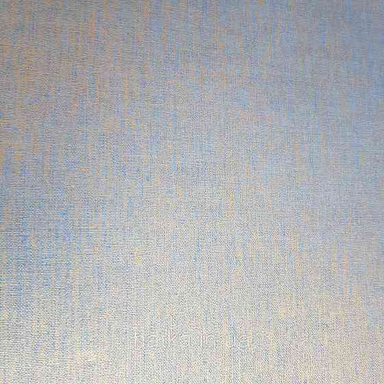 Шпалери вінілові на флізелін Caselio Mystery 0.53х10 м гладкі однотонні золотисті з темно синім Київ