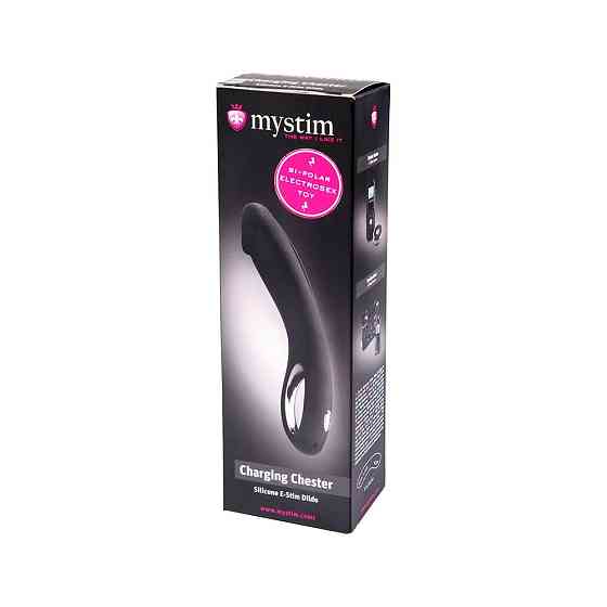 Вібратор-електростимулятор Mystim, чорний, 27 х 4.5 см Sex Aura Київ