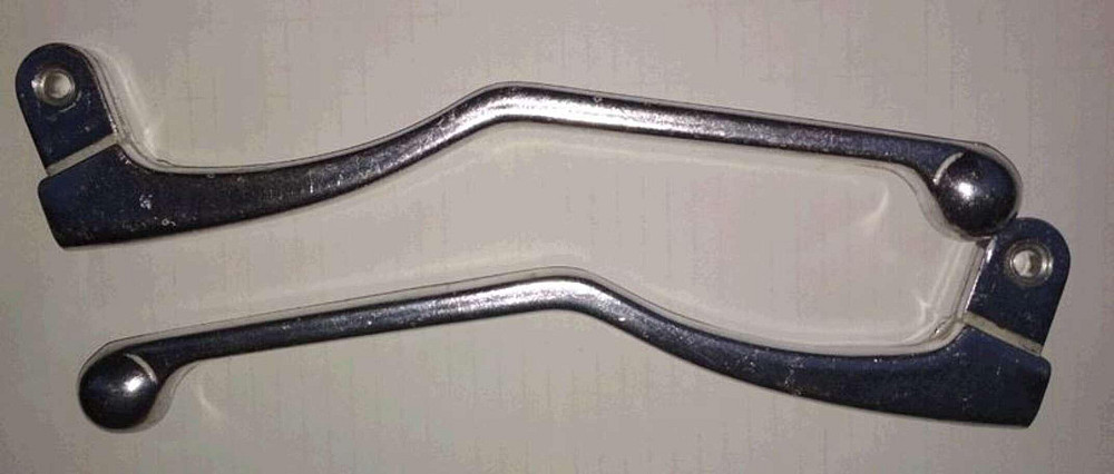 Важелі керма CZ 350 (пара) (алюміній) (хром, + втулка) (Тайвань) VCH Киев - изображение 1