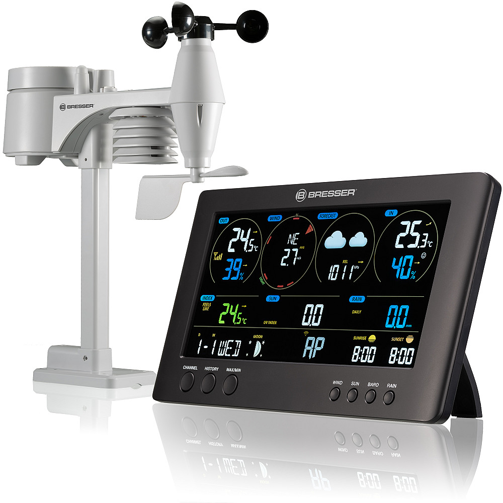 Метеостанция Bresser WIFI ClearView Weather Center 7-in-1 Sensor (7002586) Киев - изображение 1