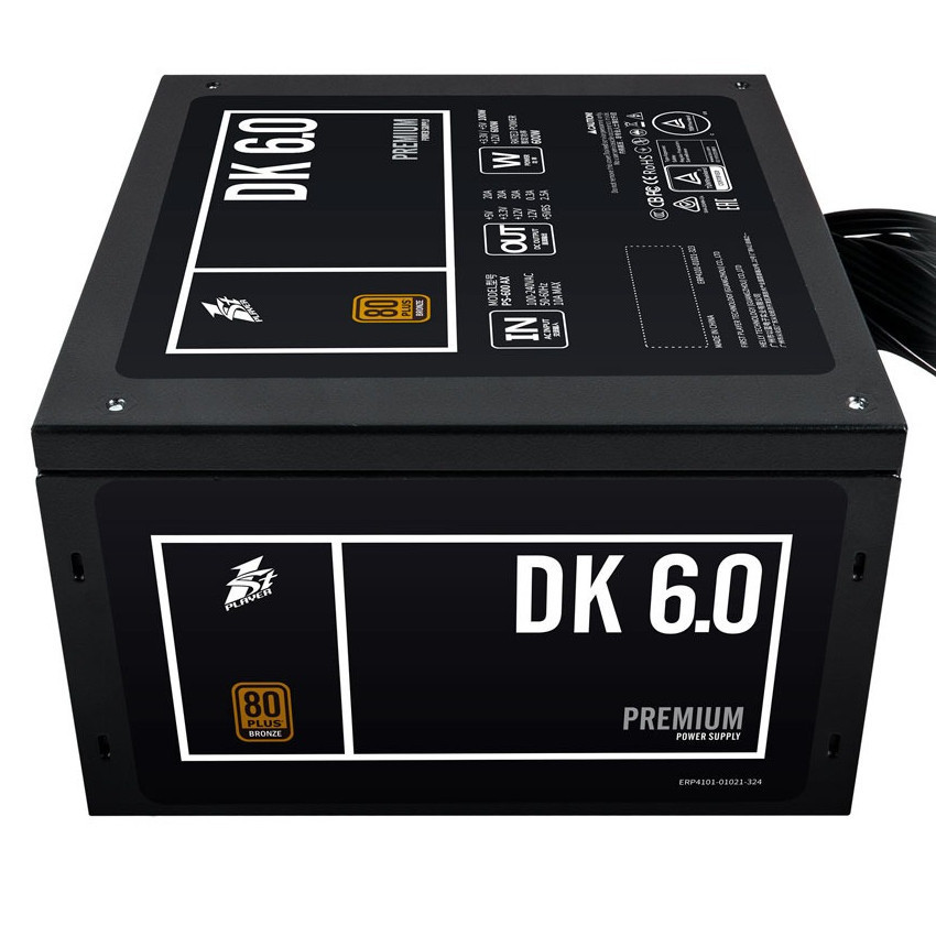 Блок живлення 1stPlayer PS-600AX (DKPM-BRZ-600-BK-EU) 600W ( Чорний ) Харків - фото 3