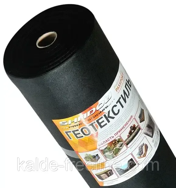 Геотекстиль черный 110 g/m2 (1.6-50) Харьков - изображение 1