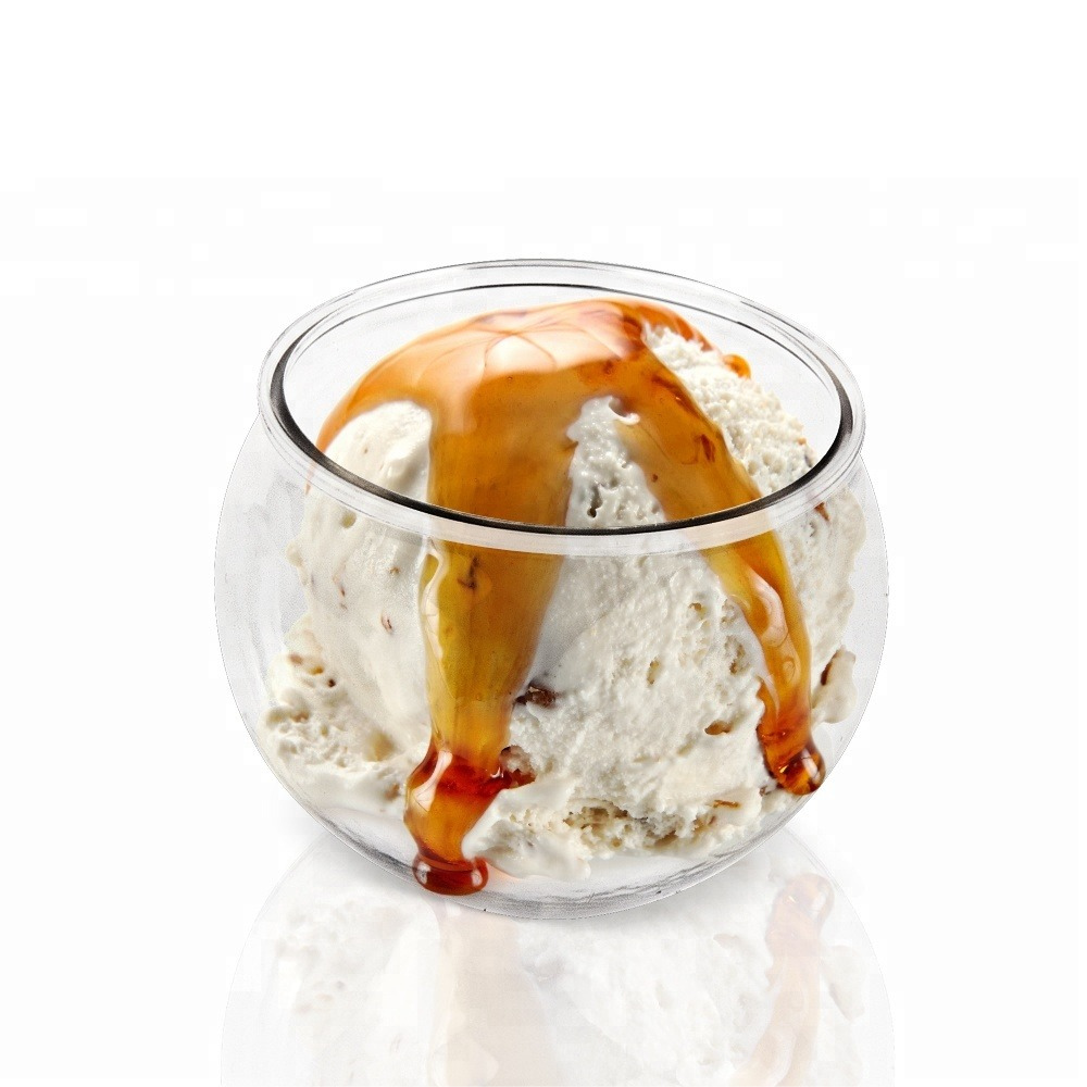 Набор стаканов десертных 75 мл, 10 шт, многоразовые, пластиковые,прочные курглые, для фуршетов креманка для десертов,прозрачная Каменец-Подольский - изображение 4