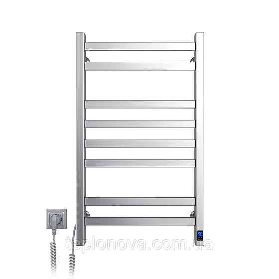 Сушарка для рушників Авангард 480х800 Sensor ліва з таймером, матовий сатин Чернівці