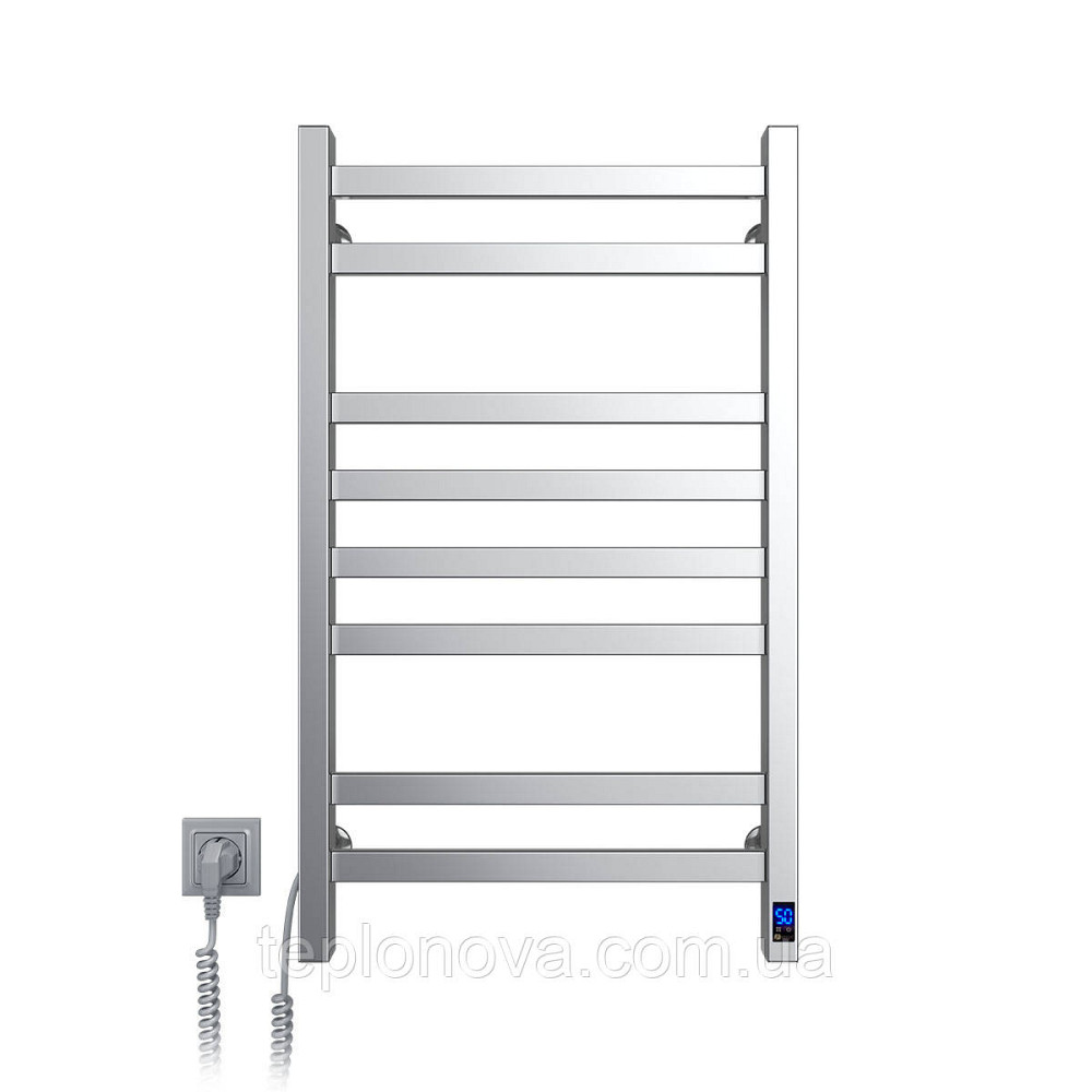 Сушарка для рушників Авангард 480х800 Sensor ліва з таймером, матовий сатин Чернівці - фото 4