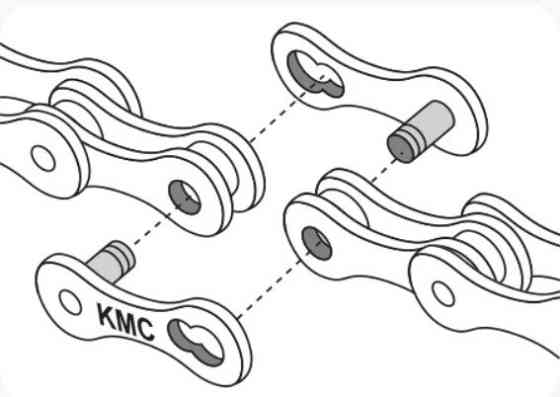 Замок для ланцюга LT-005 KMC Chain Бровари