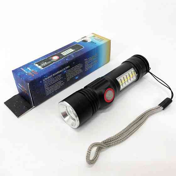 Мощный тактический фонарь светодиодный SY-1903C-P50+SMD+RGB, Долговечный светодиодный фонарь FI-78 Ивано-Франковск