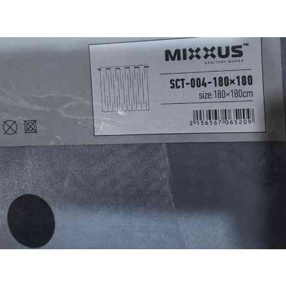 Штора для ванної з поліестеру Mixxus SCT-004-180x180    ( AC0652 ) 28334 Харьков