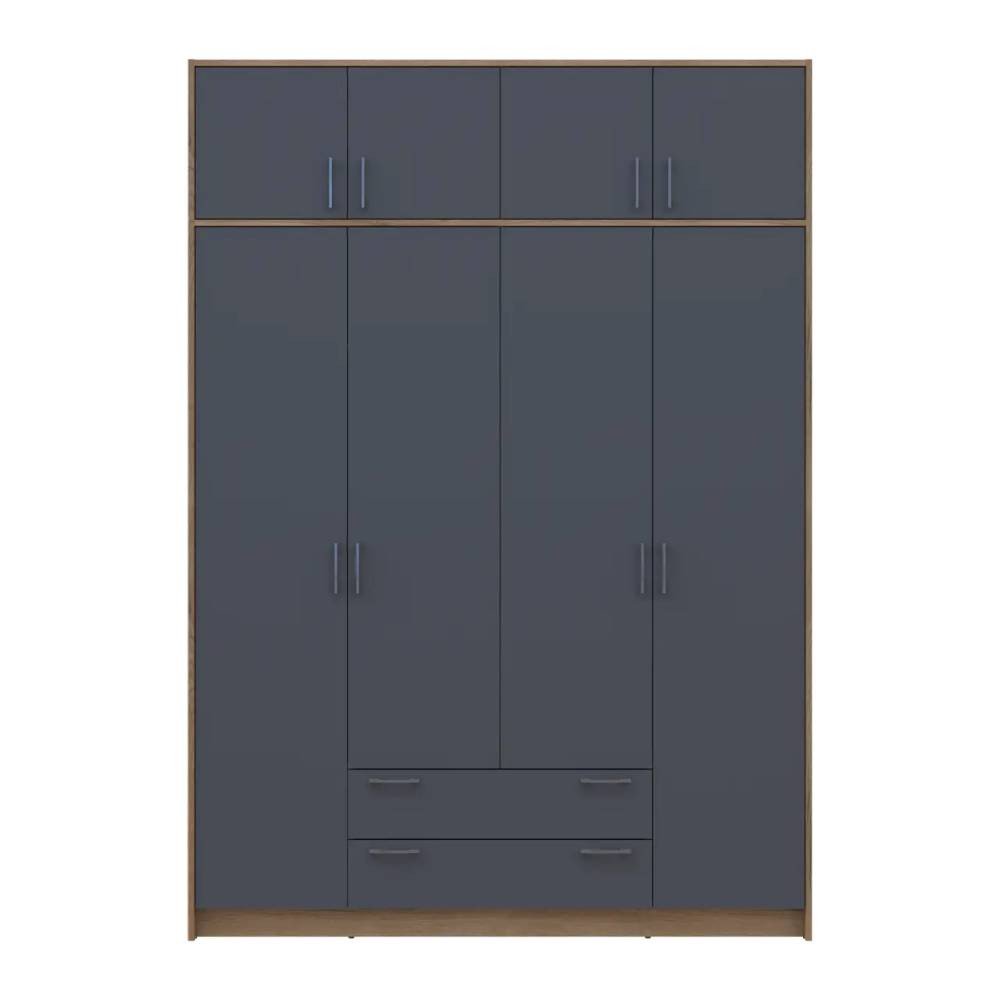 Антресоль Doros Ронді Дуб Артизан/Графіт 4 ДСП 160х52х41 DRS-011604 (80737832) Дніпро - фото 5