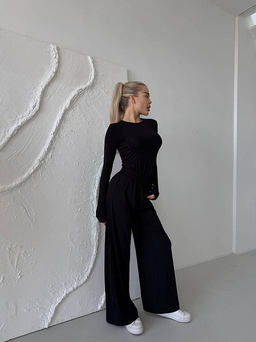 Жіночий прогулянковий костюм двійка турецька віскоза Одеса - фото 8