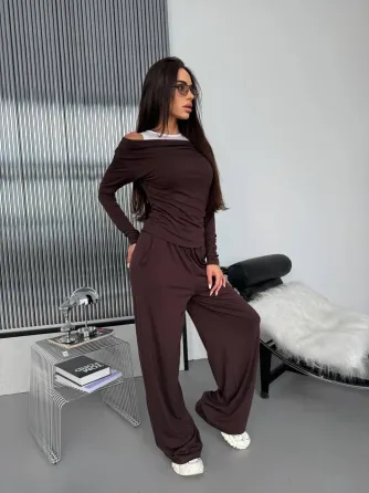 Жіночий костюм 3-ка штани кофта майка віскоза Одеса