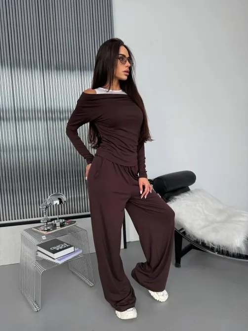 Жіночий костюм 3-ка штани кофта майка віскоза Одеса - фото 4