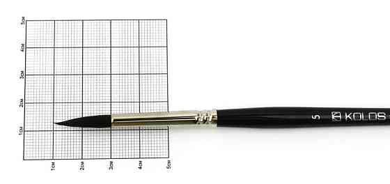 Кисть белка круглая Classic 3049R No 5 короткая ручка KOLOS Киев