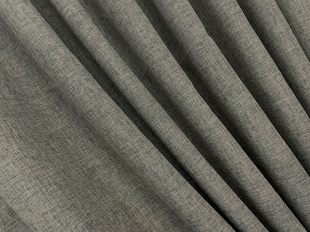 Комплект штор VR-Textil Лен ALORA-TON 150х270 2шт и Тюль 500х270 1871ш-1701т Серый с белым 71-202/4 Киев - изображение 6